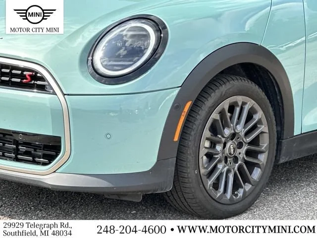 Certified Used 2026 Ocean Wave Green Metallic MINI Iconic image 10