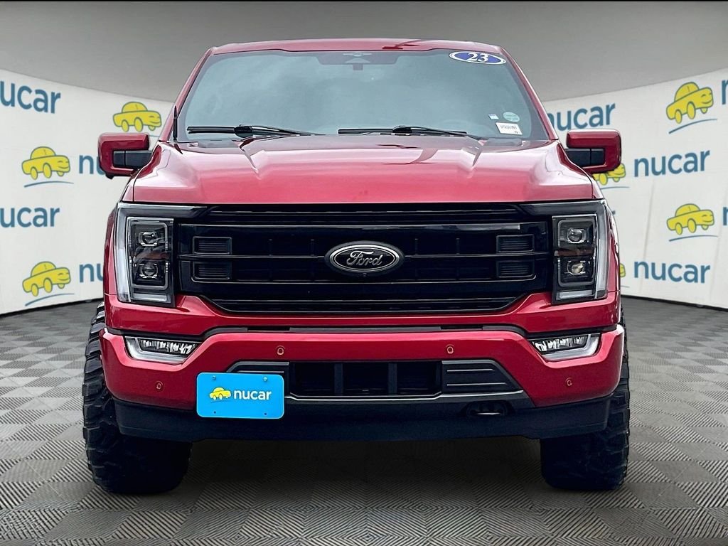 Used 2023 Red Ford Platinum image 2