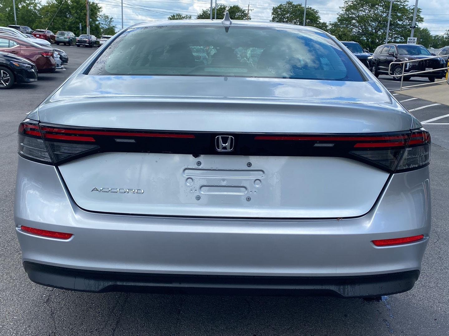 Used 2024 Solar Silver Metallic Honda EX image 3