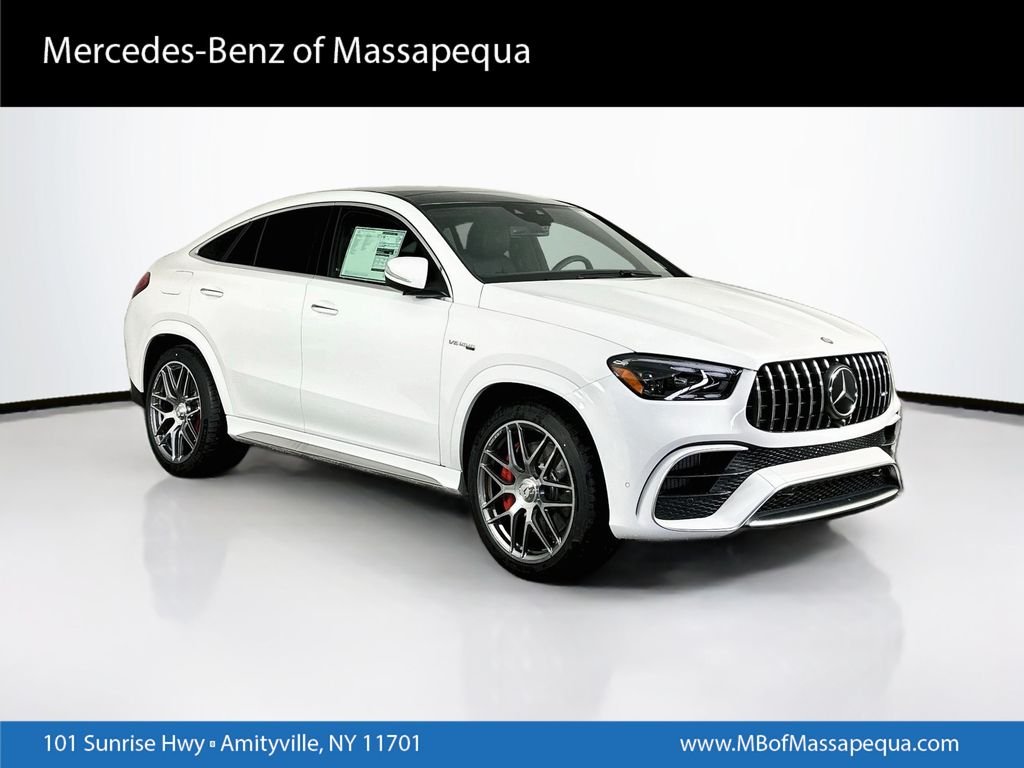 New 2026 Polar White Mercedes-Benz GLE 63 S AMG® image 1