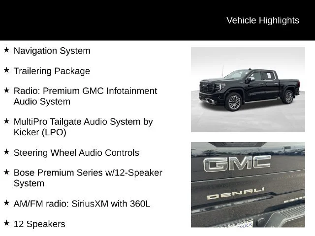 Certified Used 2025 Onyx Black GMC Denali Ultimate image 7
