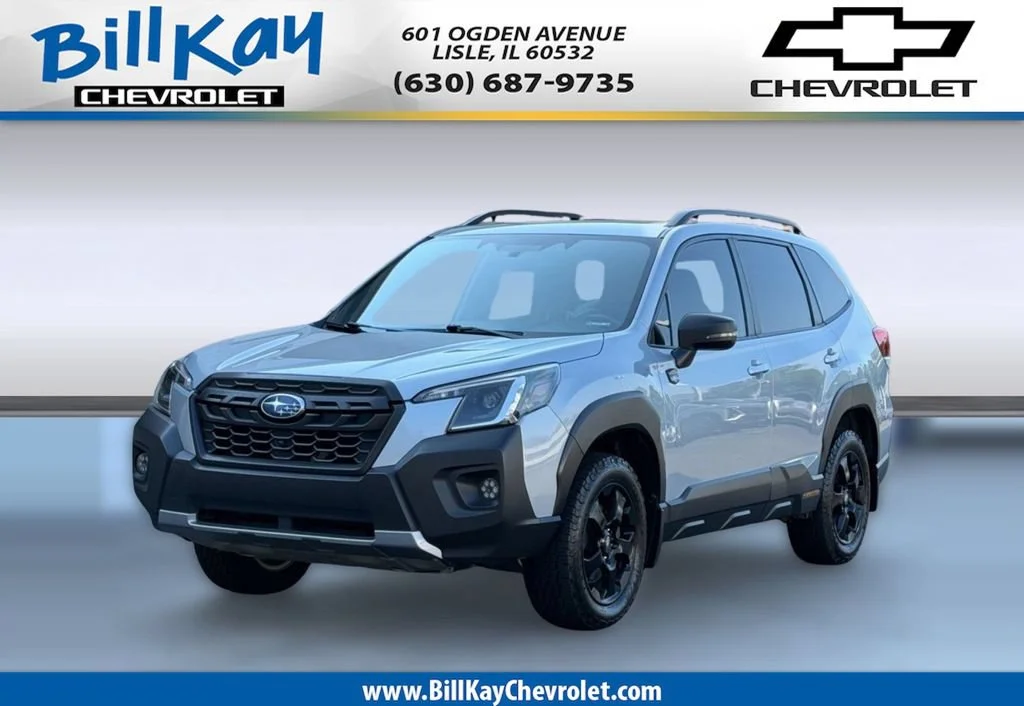 Used 2022 Silver Subaru Wilderness image 1