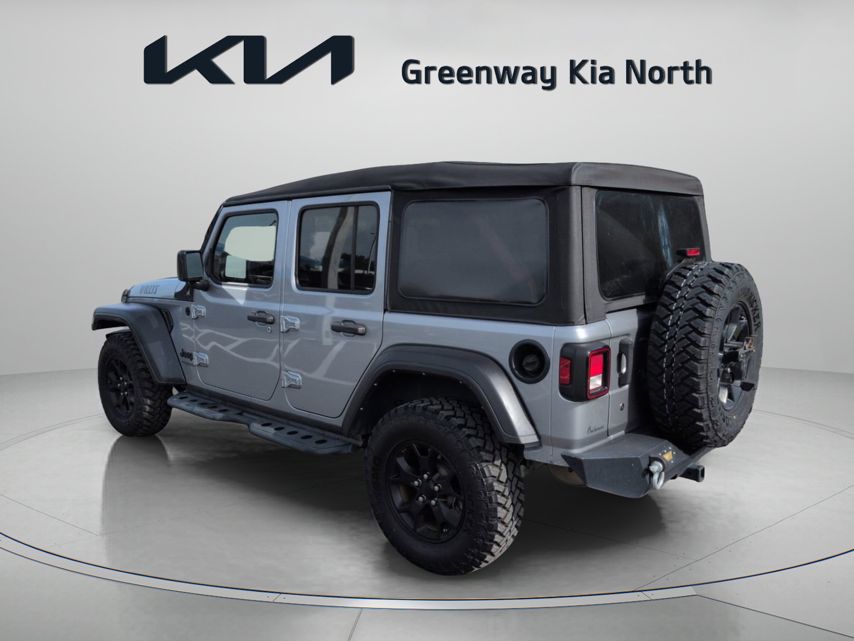 Used 2021 Billet Silver Metallic Clearcoat Jeep Unlimited Willys image 5