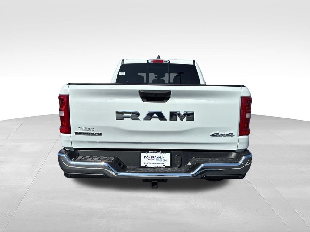 New 2026 Bright White Clearcoat RAM Big Horn/Lone Star image 3
