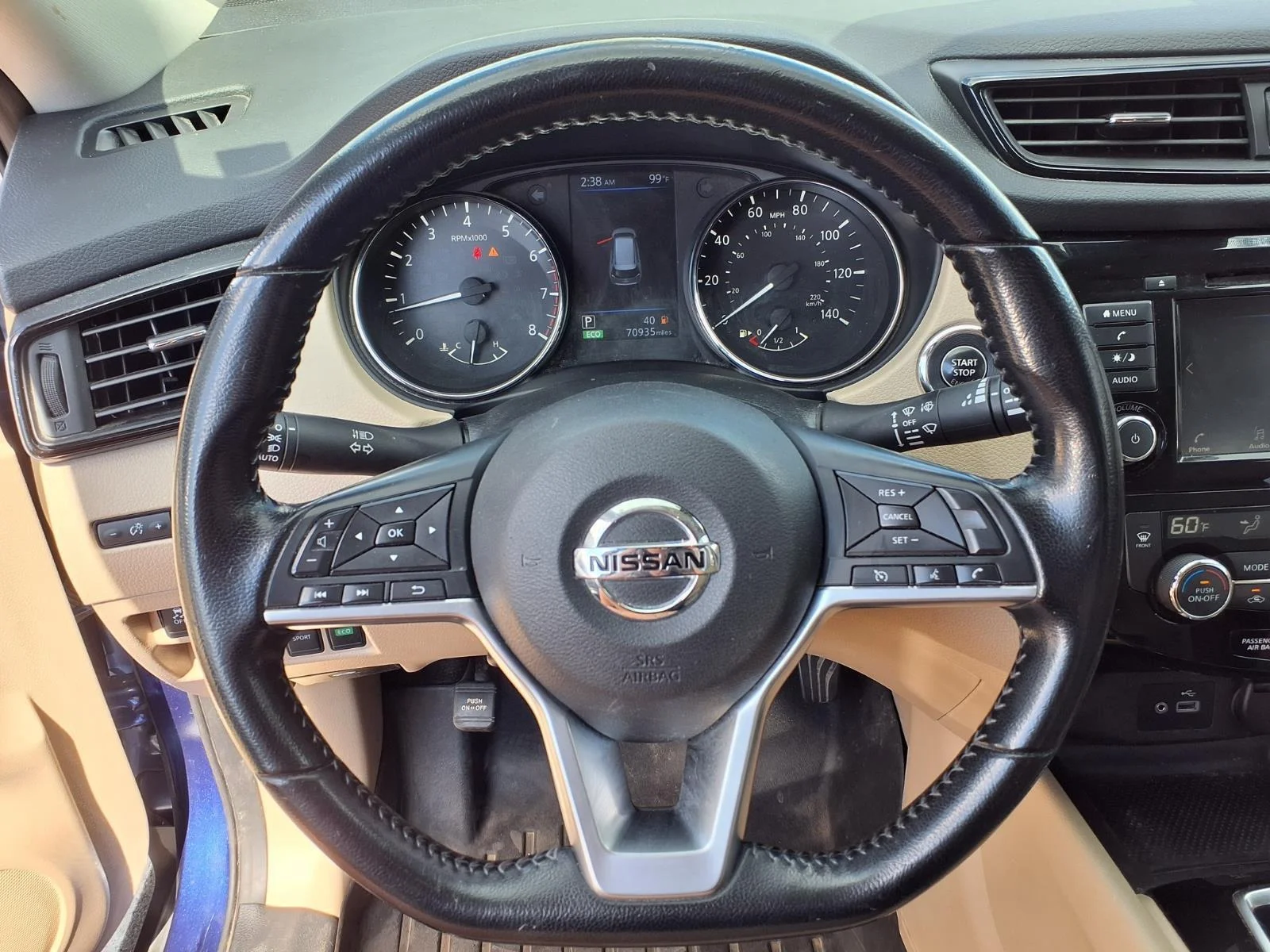 Used 2020 Caspian Blue Metallic Nissan SV image 13