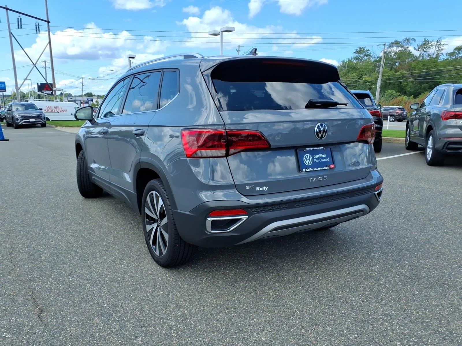 Certified Used 2024 Pure Gray Volkswagen SE image 7
