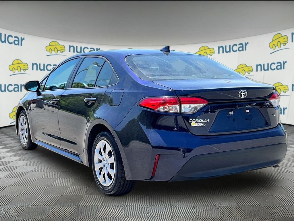 Used 2024 Blue Toyota LE image 4