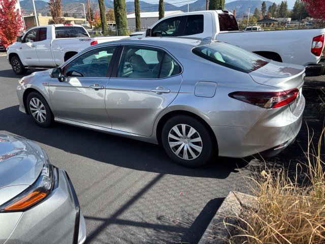 Used 2021 Silver Toyota LE image 3