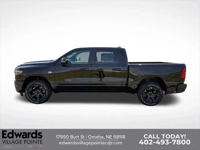 New 2026 Diamond Black Crystal Pearlcoat RAM BIG HORN image 6