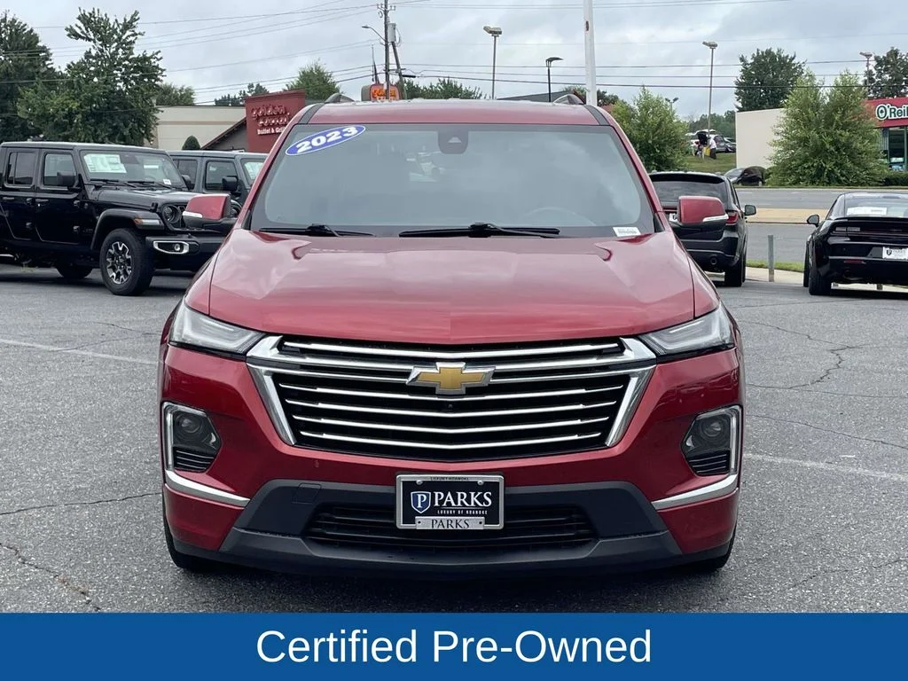 Certified Used 2023 Red Chevrolet Premier image 3