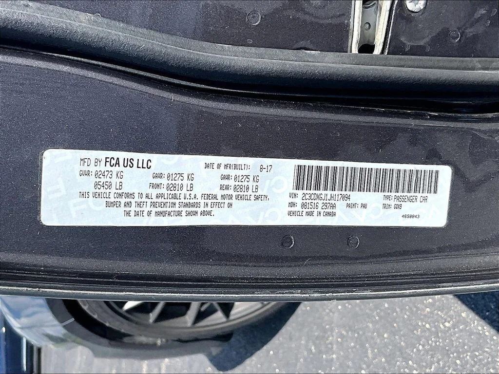 Used 2018 Gray Dodge R/T Scat Pack image 35