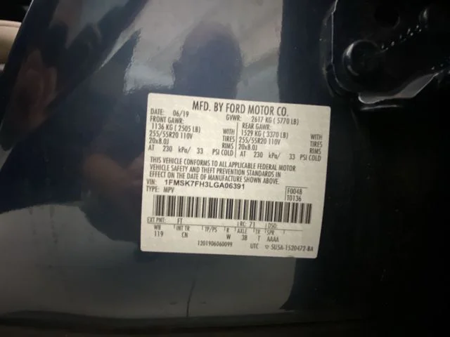 Used 2020 Blue Ford Limited image 24