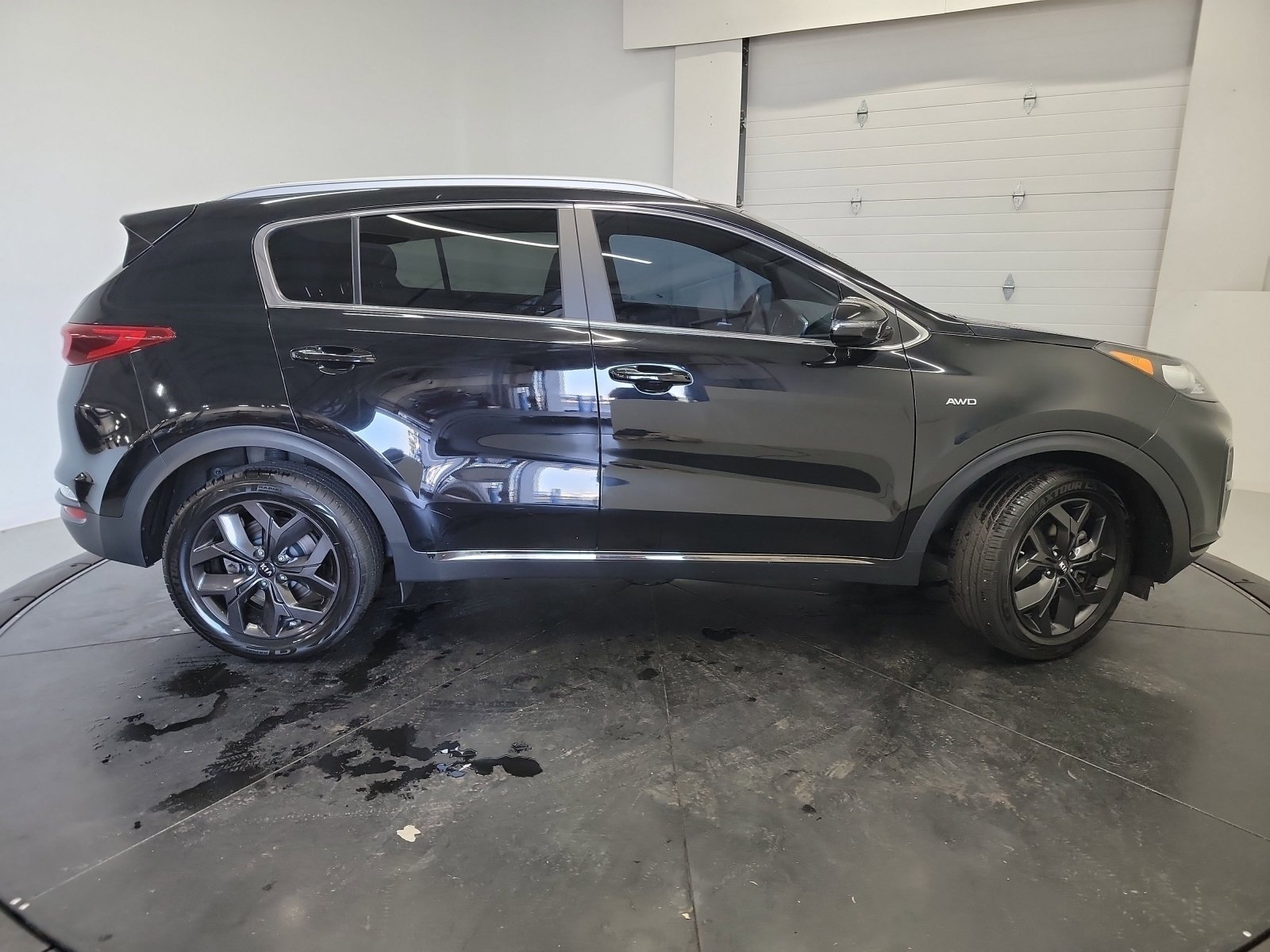 Used 2021 Black Cherry Kia S image 9