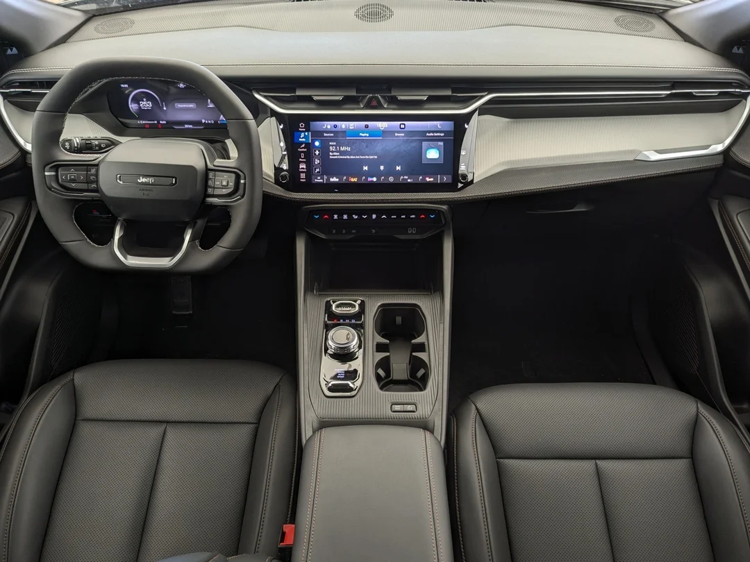 New 2026 Black Jeep Limited - - Panoramic Sunroof - Leatherette Seats - Power Liftgate - Wireless Charge & More! image 26