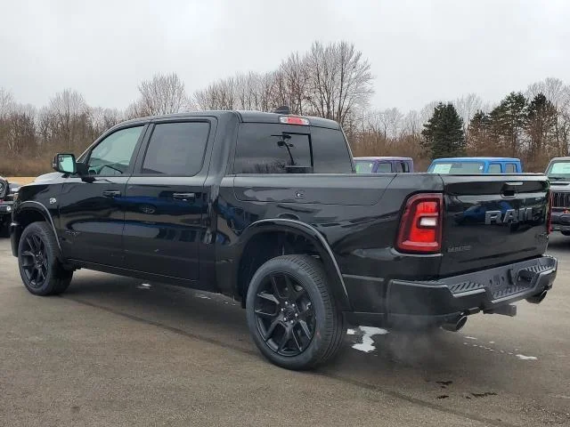 New 2026 Diamond Black Crystal Pearl-Coat Exterior Paint RAM Laramie image 4