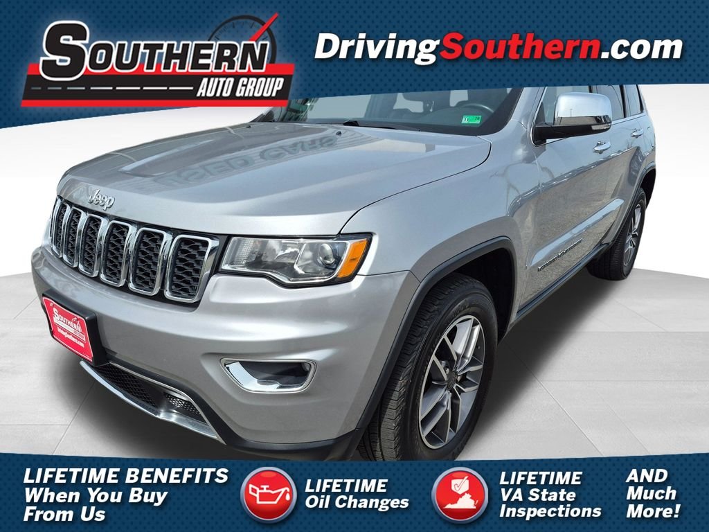 Used 2020 Silver Jeep Limited image 1