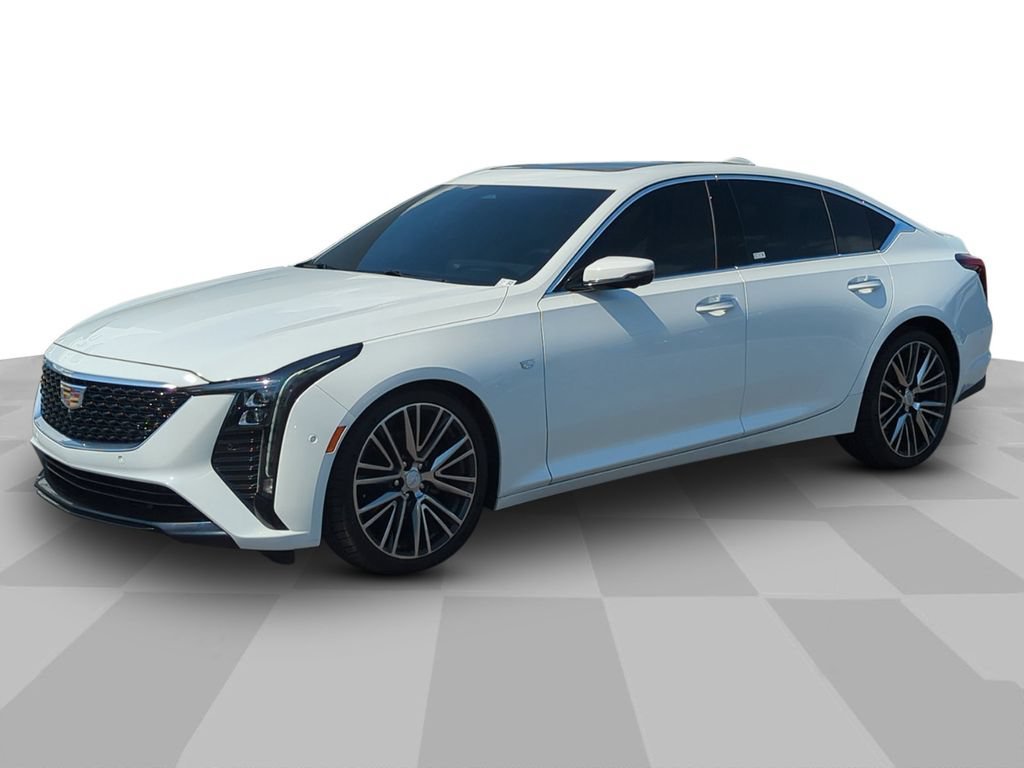 Used 2025 Summit White Cadillac Premium Luxury image 2