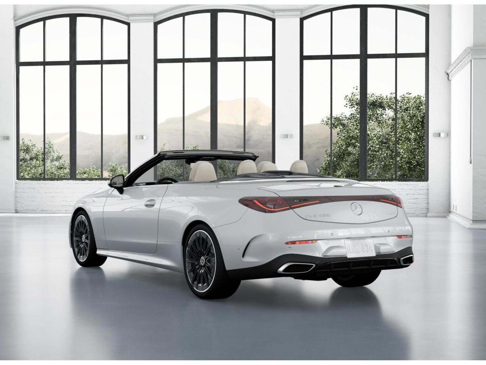 New 2026 MANUFAKTUR Moonlight White Metallic Mercedes-Benz CLE 450 image 28