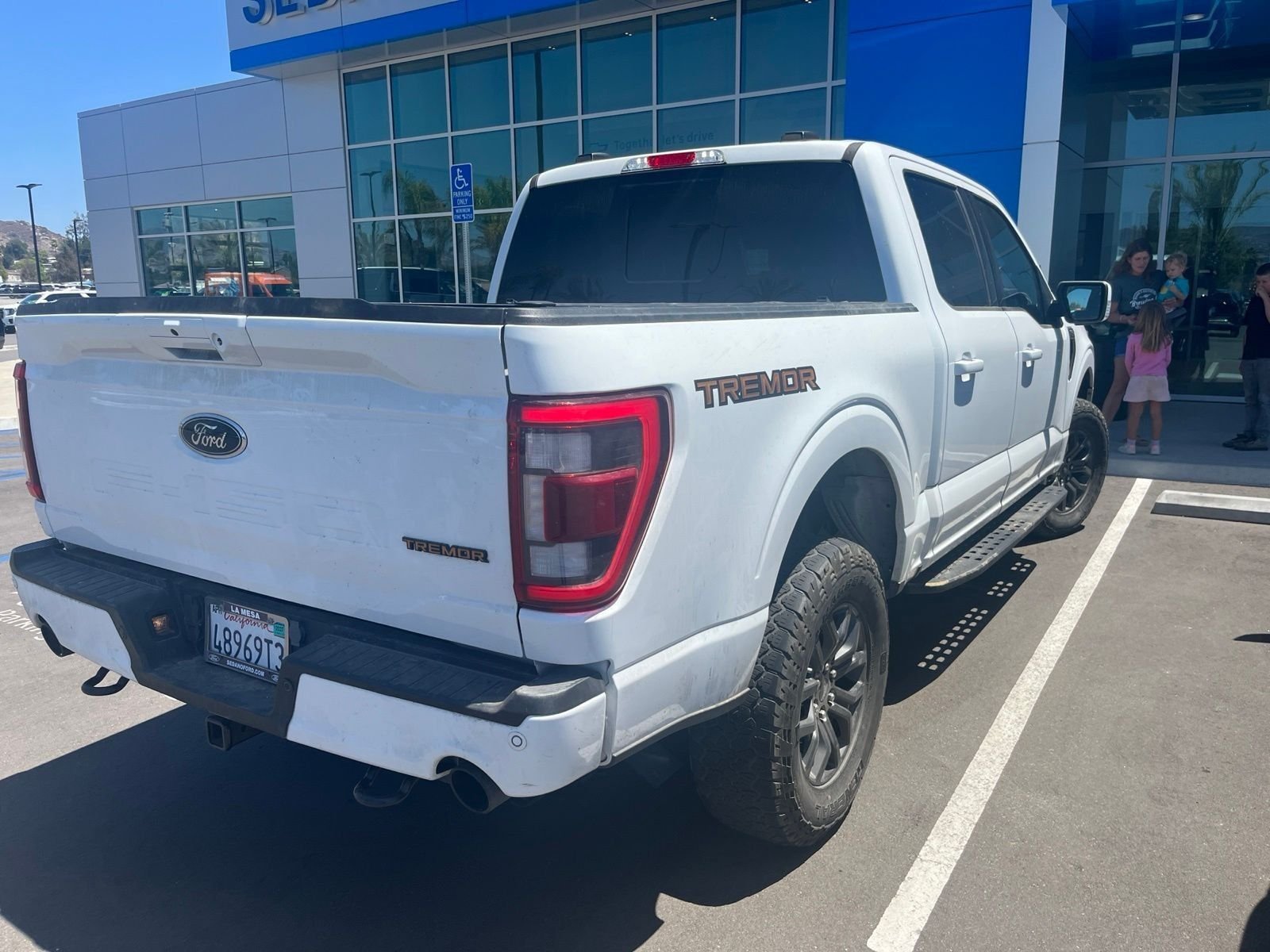 Used 2023 White Ford Tremor image 9
