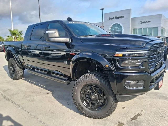 New 2026 Diamond Black Crystal Pearl-Coat Exterior Paint RAM Laramie image 1