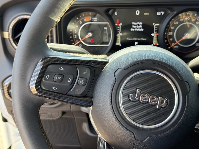 Used 2024 Bright White Clea Jeep Sahara image 28