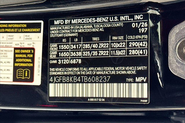 New 2026 Obsidian Black Metallic Mercedes-Benz AMG® GLE 63 S image 60