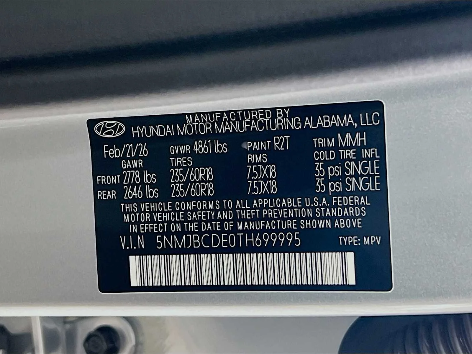 2026 Hyundai Tucson — photo 20