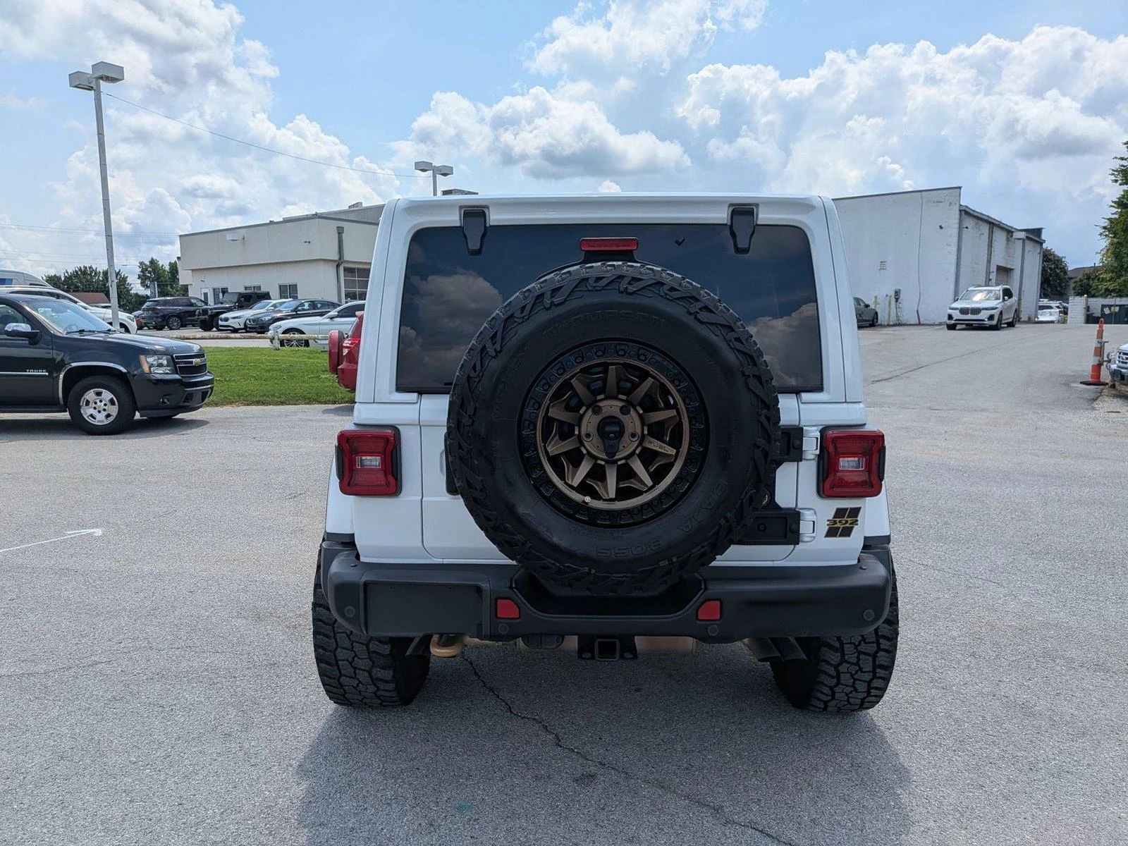 Used 2021 Bright White Clearcoat Jeep Unlimited Rubicon 392 image 4