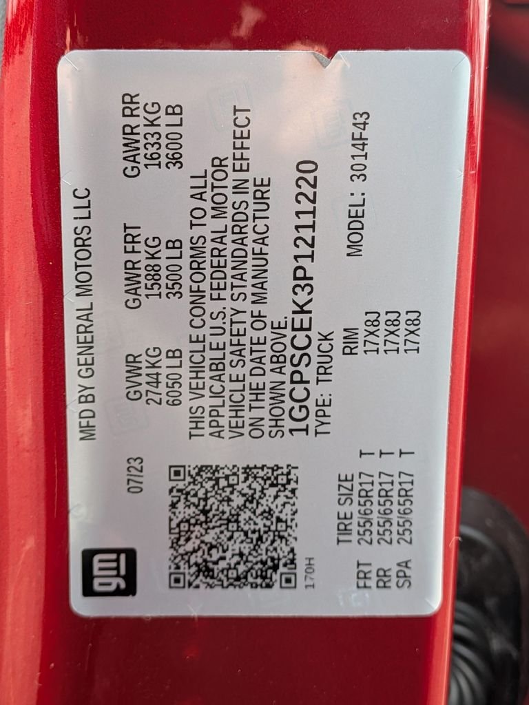 Used 2023 Red Chevrolet LT image 30