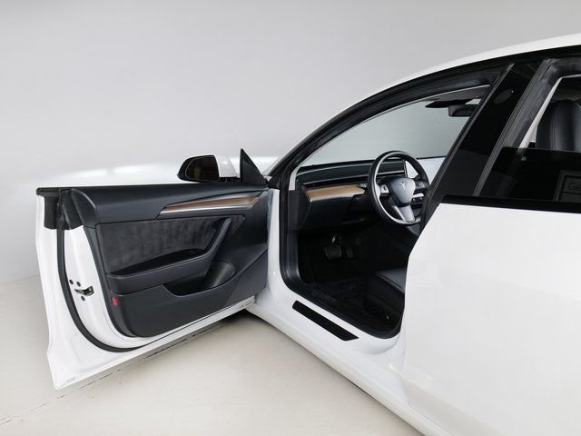 Used 2023 Pearl White Multi-Coat Tesla Base image 22
