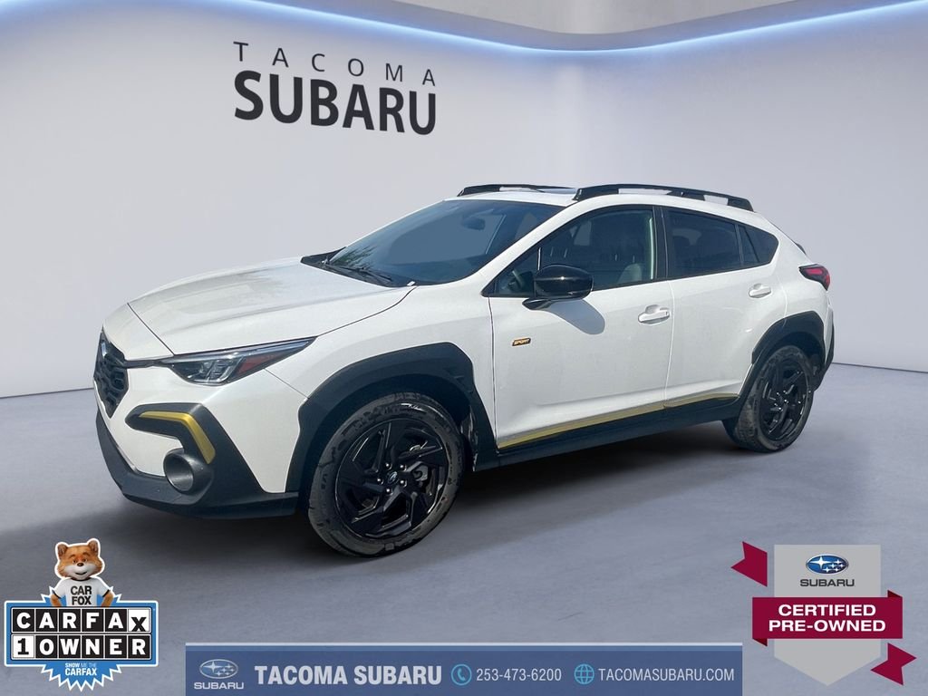 Used 2025 White Subaru Sport image 1