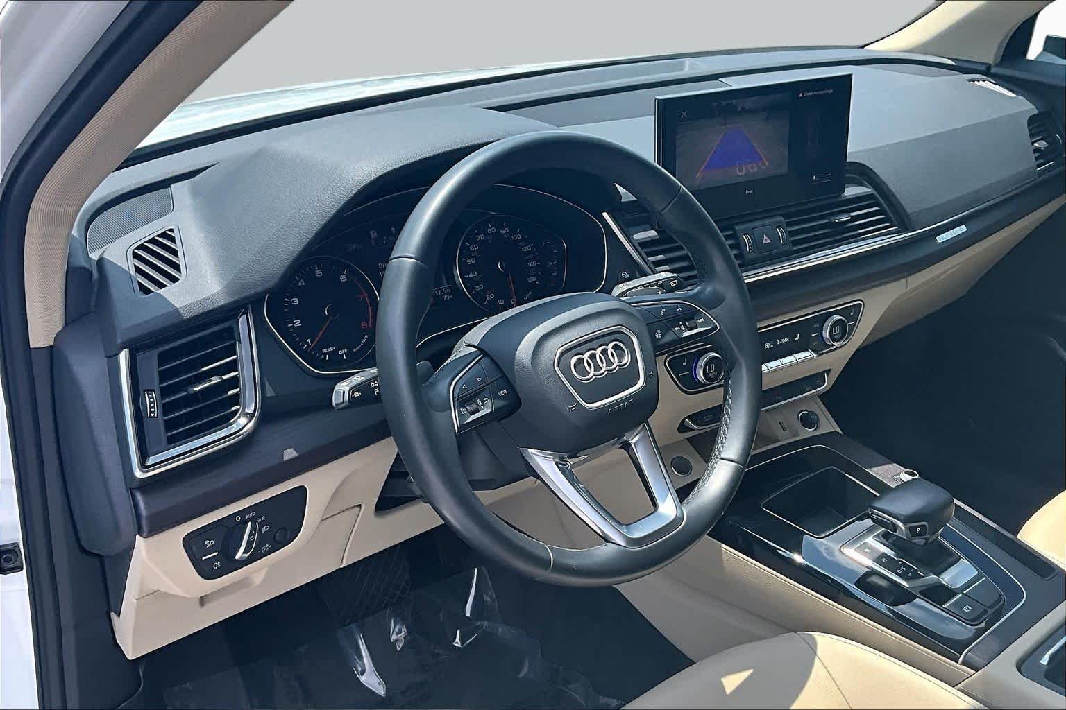 Used 2022 Glacier White Metallic Audi Premium image 18
