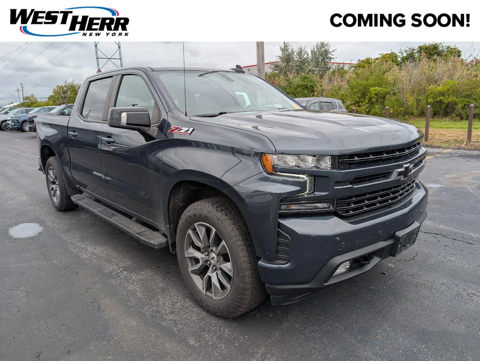 Used 2021 Shadow Gray Metallic Chevrolet RST image 1