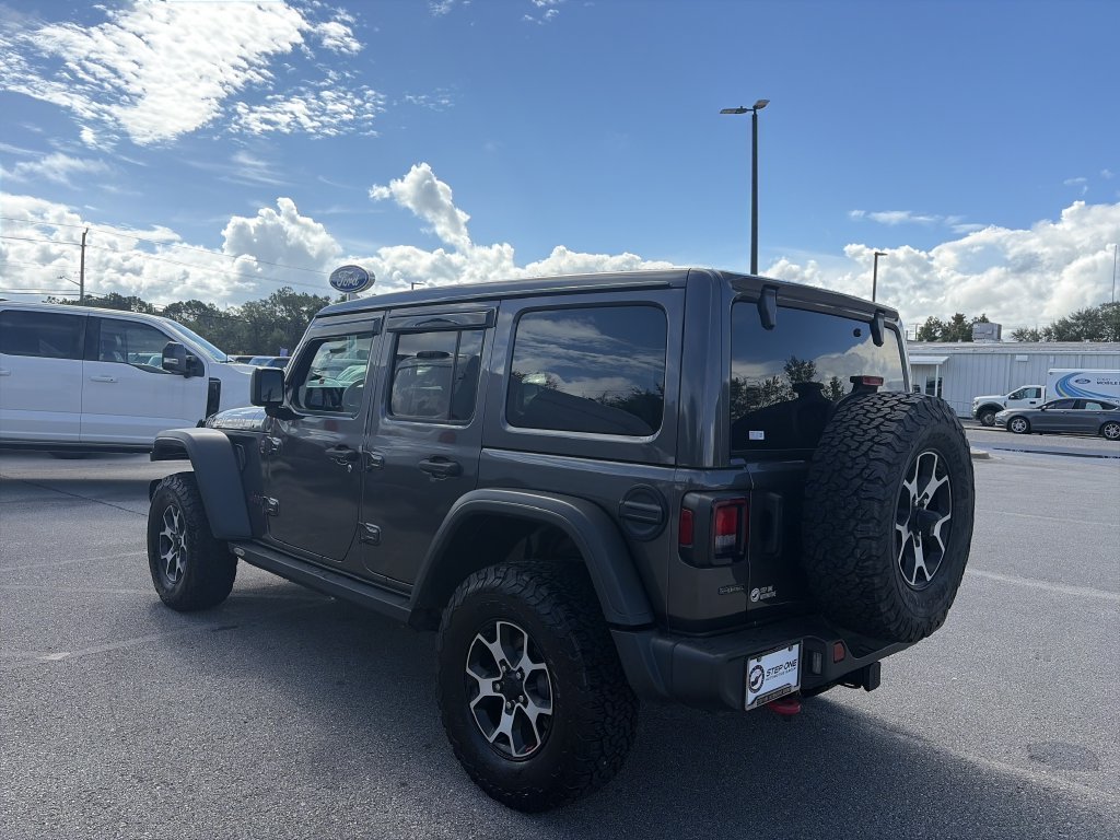Used 2021 Granite Crystal Clearcoat Metallic Jeep Unlimited Rubicon image 5