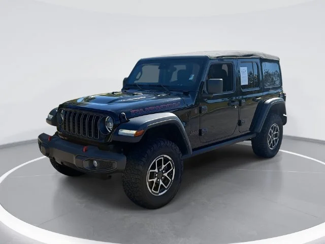 Used 2024 Black Jeep Rubicon image 1