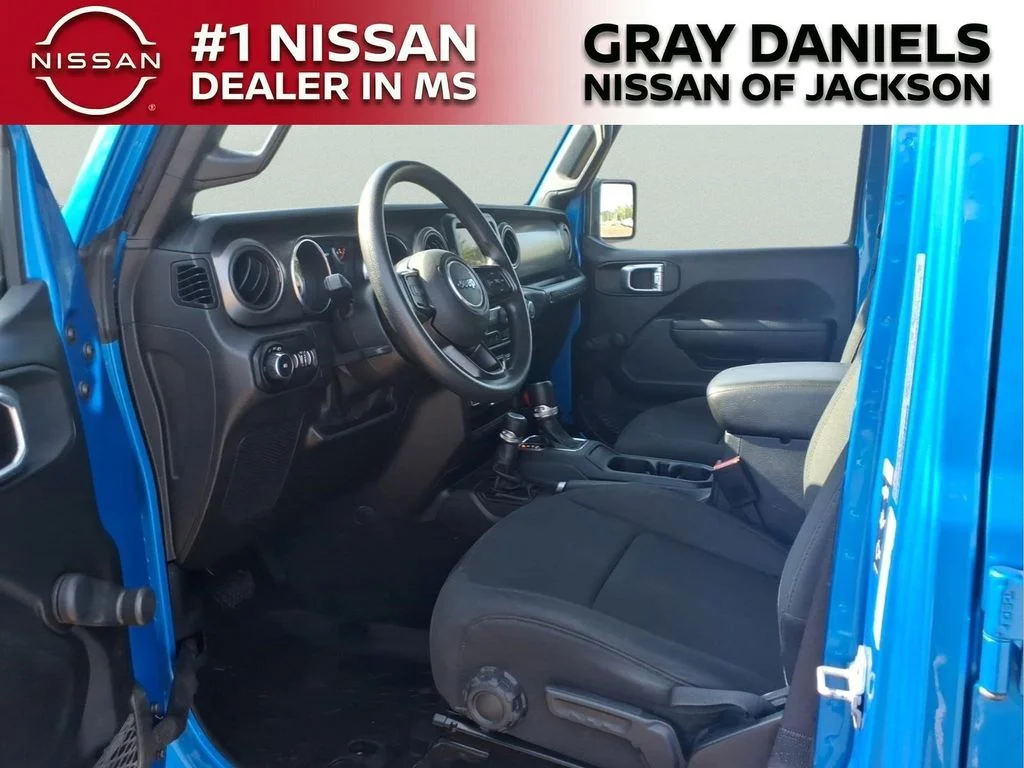 Used 2022 Blue Jeep Unlimited Willys image 24