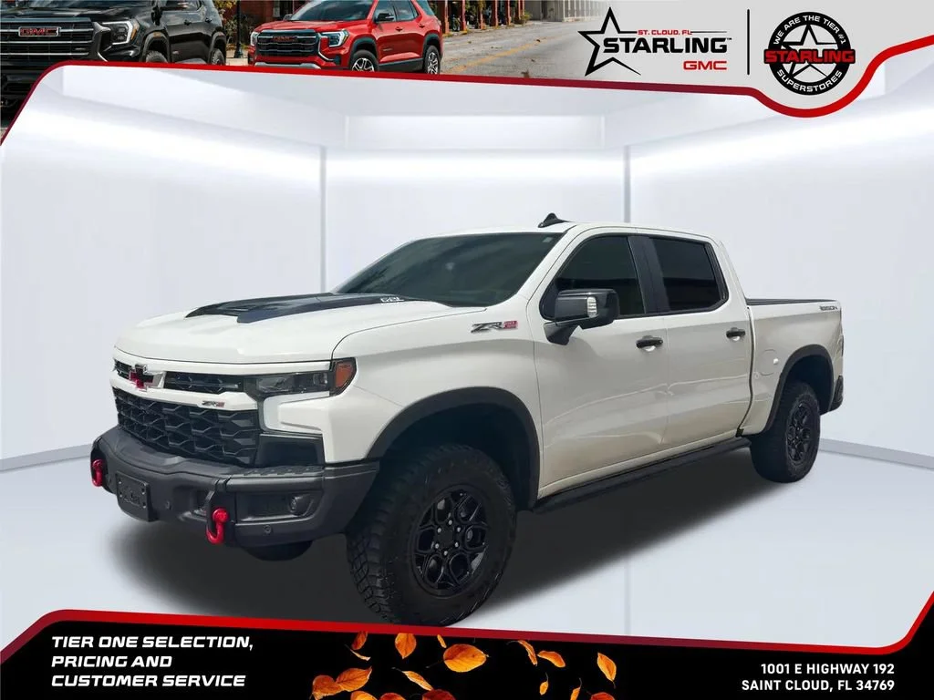 Used 2025 Summit White Chevrolet ZR2 image 1
