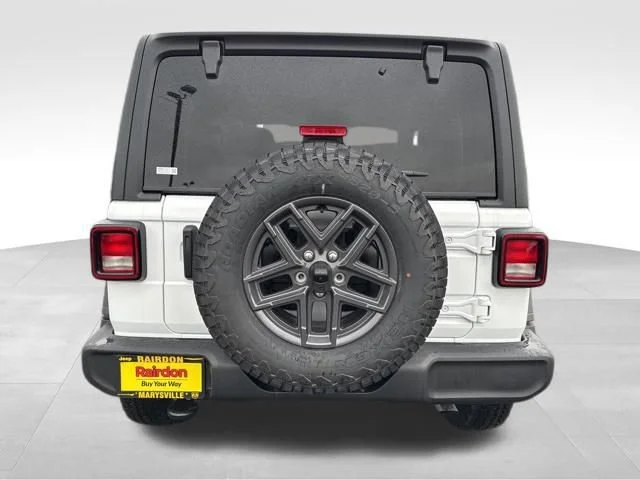 New 2026 Bright White Clearcoat Jeep Sport S image 6