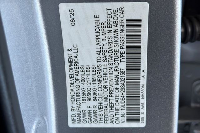 Used 2025 Lunar Silver Metallic Acura Base image 30