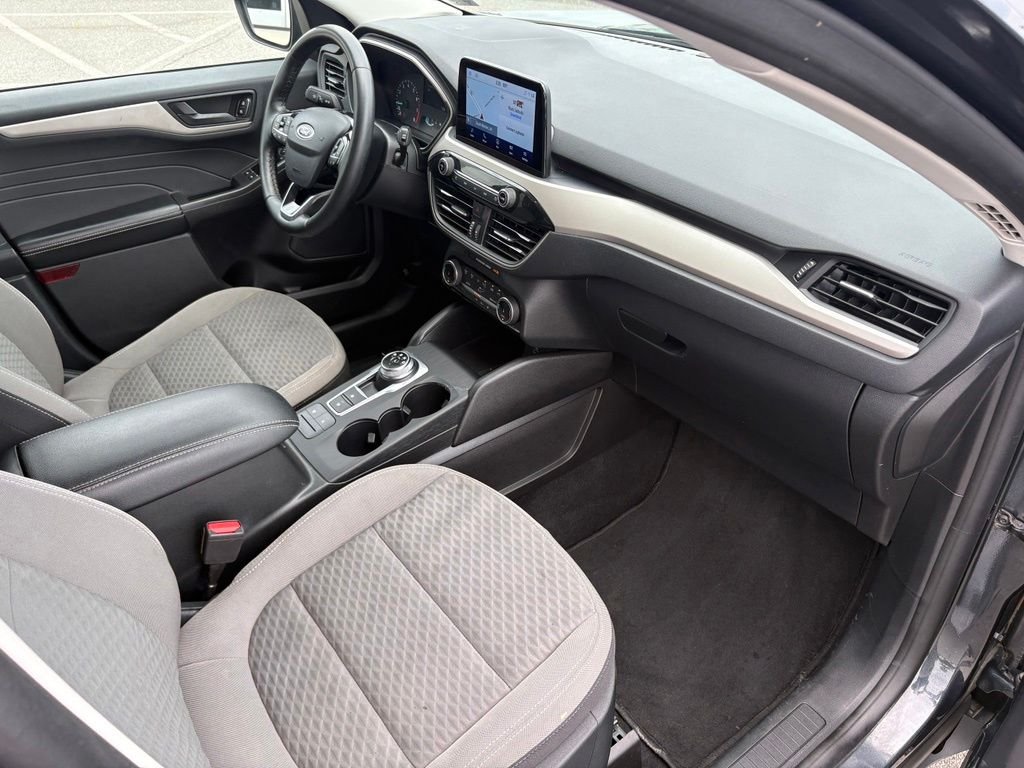 Certified Used 2022 Stone Blue Metallic Ford SE image 24