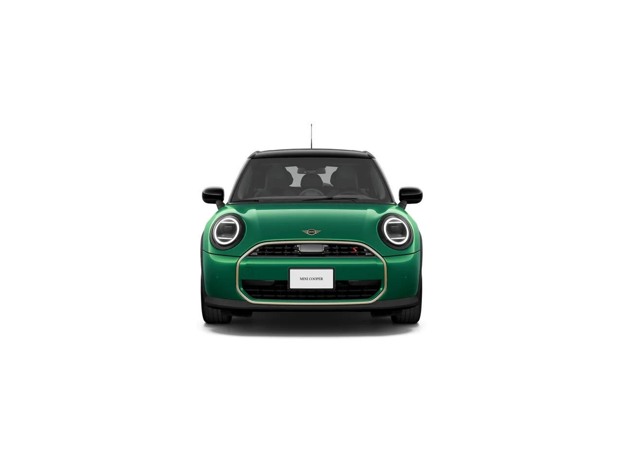 New 2026 British Racing Green IV Metallic MINI SIGNATURE PLUS image 2