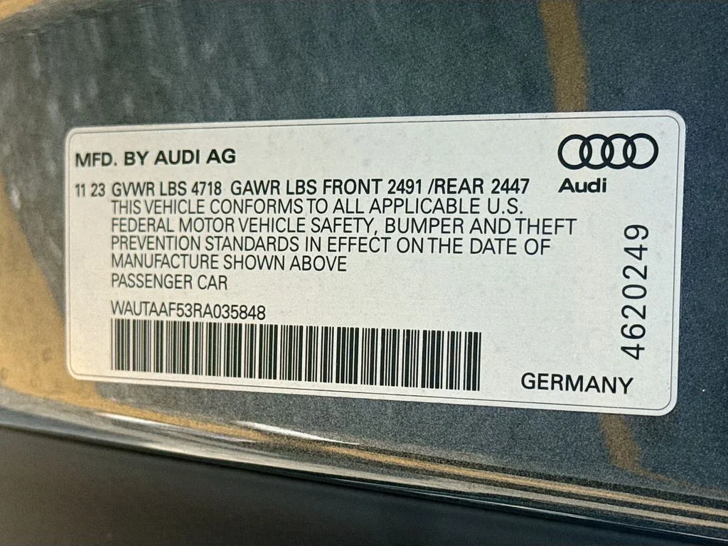 Used 2024 Gray Audi 45 S line Premium Plus image 35