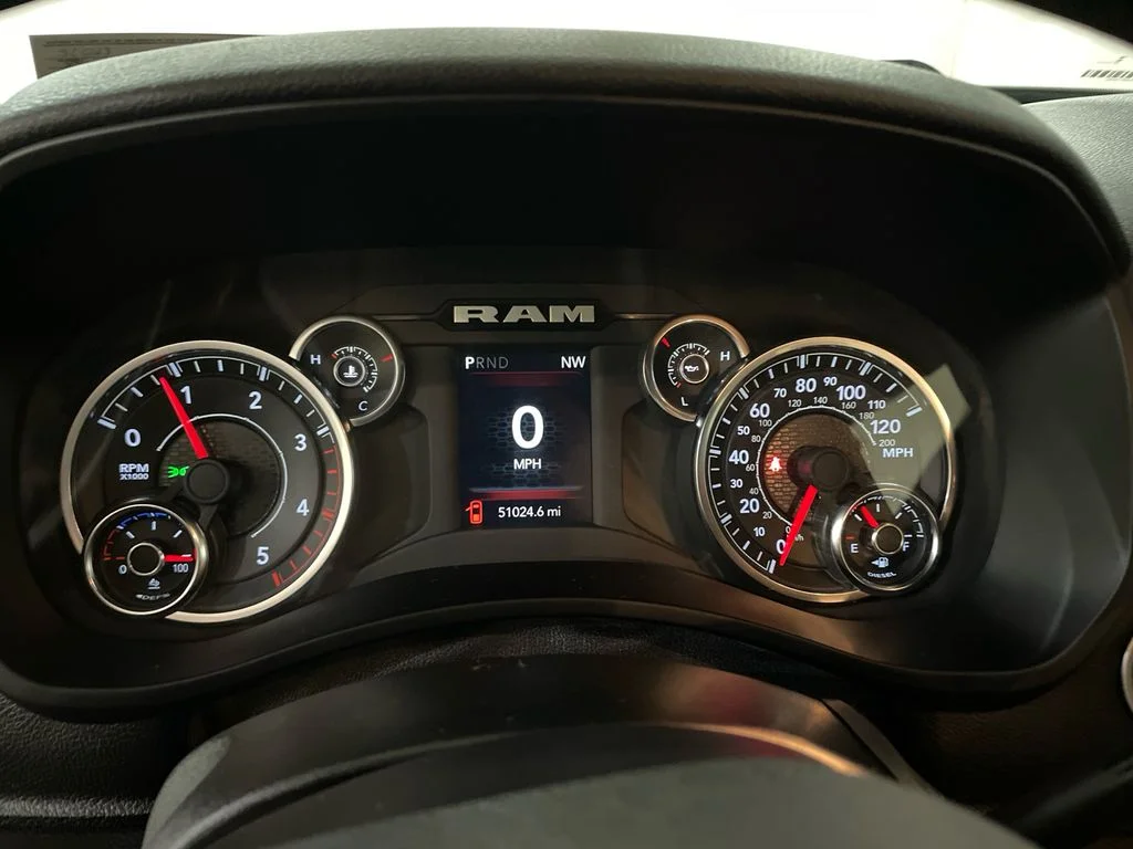 Used 2024 Bright White Clearcoat Ram Big Horn image 16