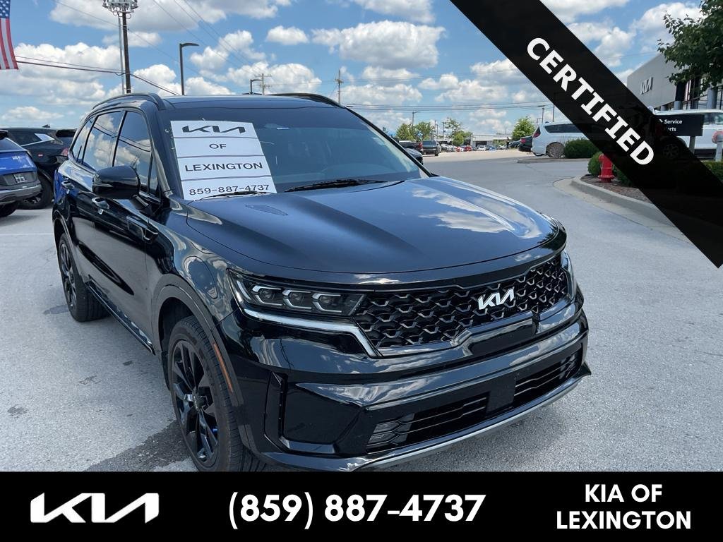 Used 2022 Ebony Black Kia SX image 1
