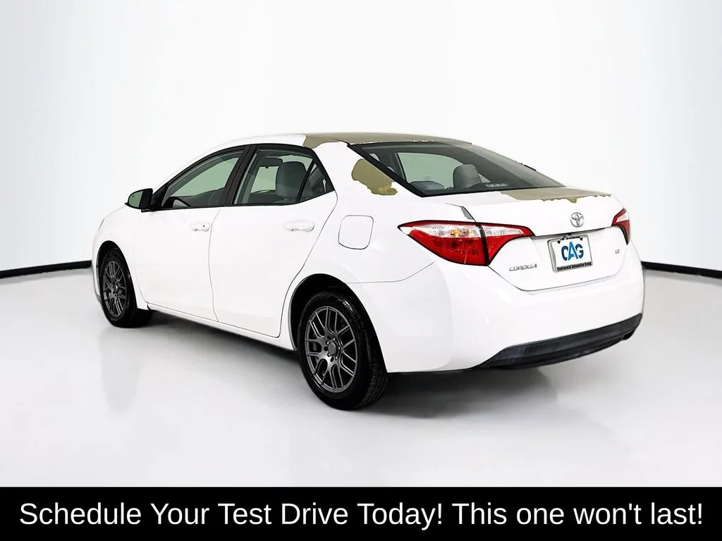 Used 2015 Super White Toyota LE image 5