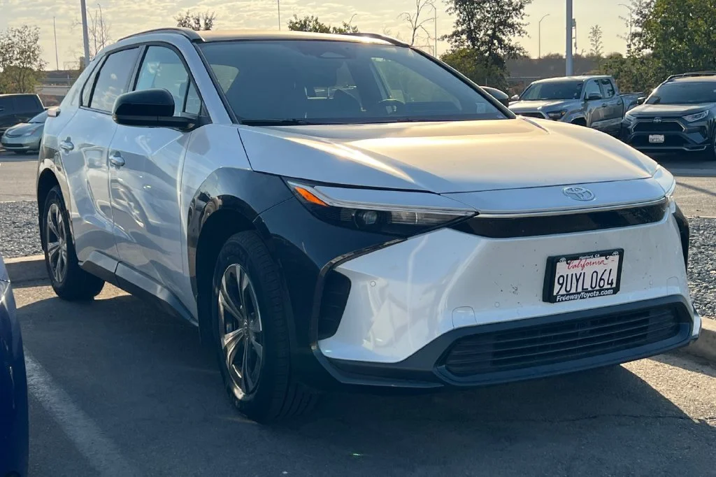 Certified 2025 Toyota bZ4X XLE with VIN JTMAAAAA3SA069888 for sale in Hanford, CA