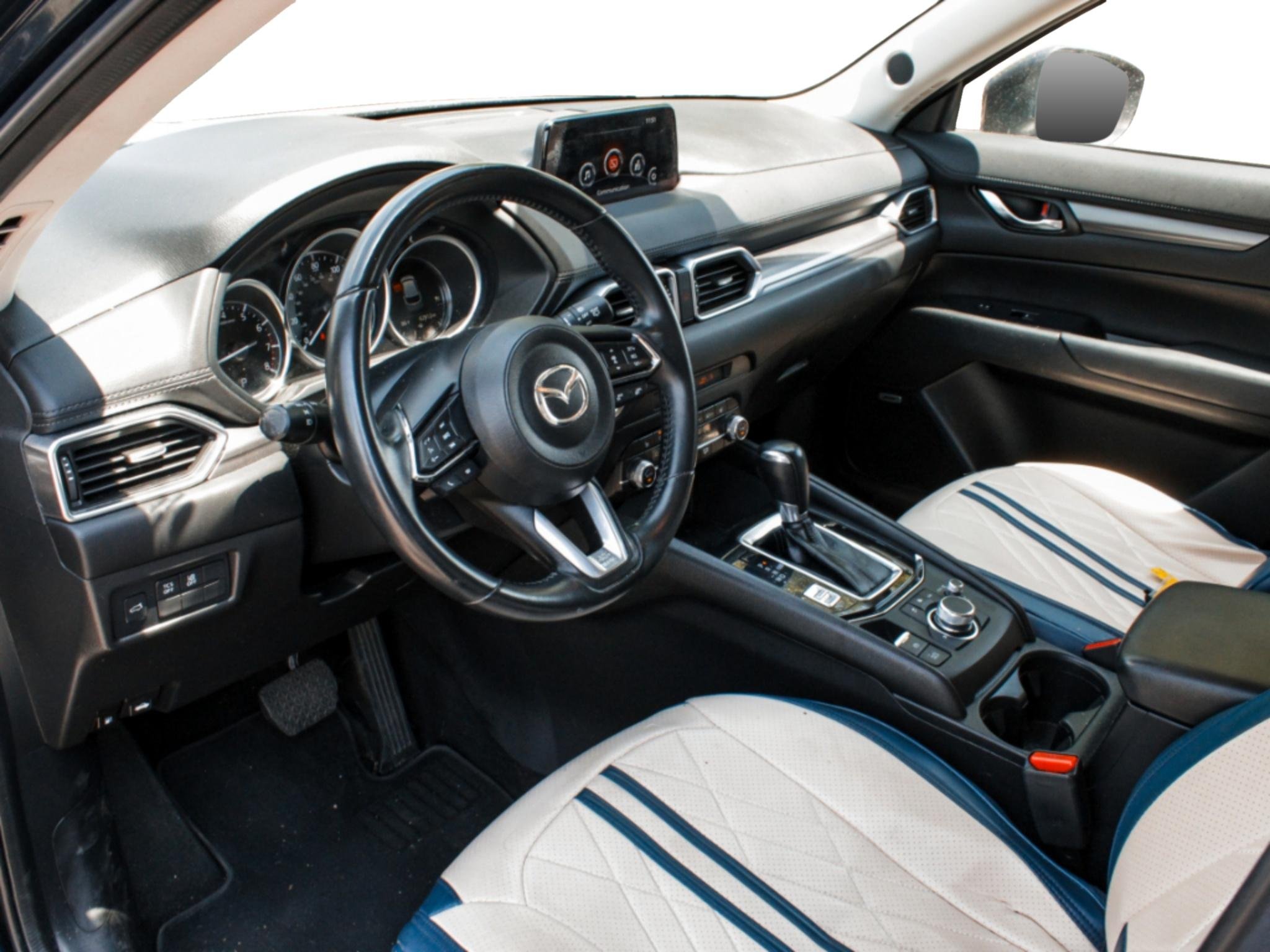 Used 2019 Deep Crystal Blue Mica Mazda Touring image 7