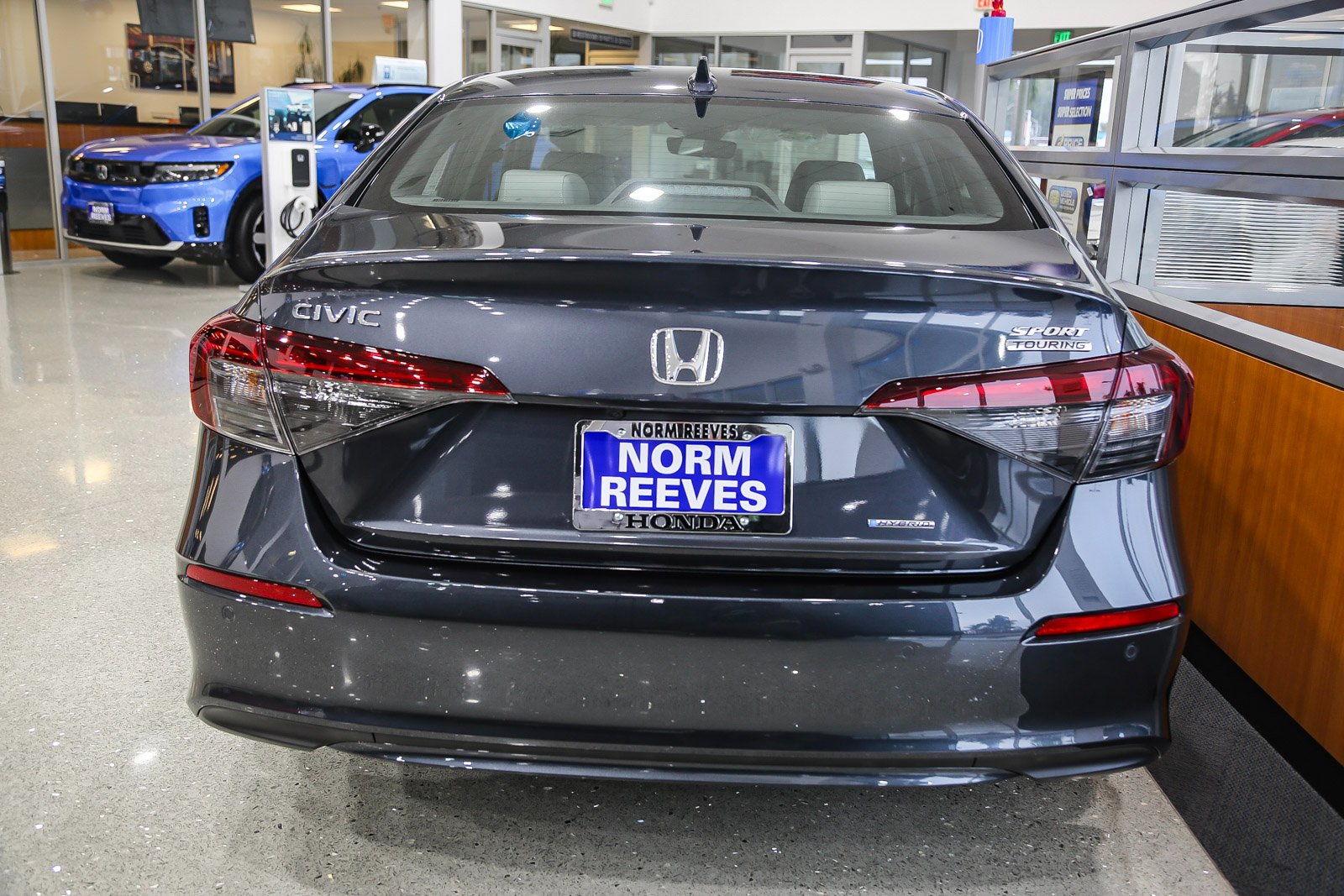 New 2026 Meteorite Gray Metallic Honda Sport Touring CVT image 7