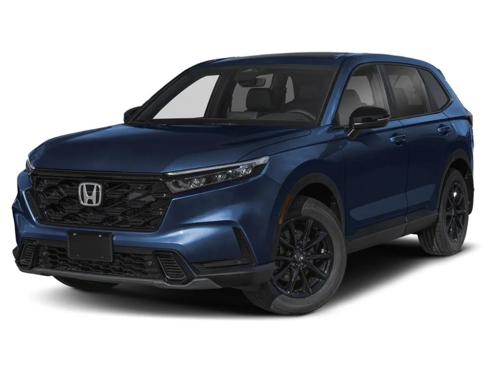 New 2026 Canyon River Blue Metallic Honda EX-L HYBRID Comfort and efficiency — beautifully c image 1