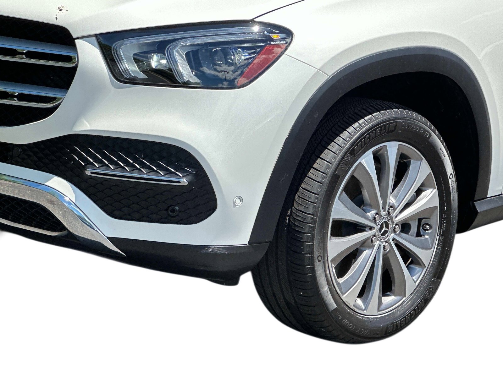 Used 2020 designo Diamond White Bright Mercedes-Benz GLE 450 image 7